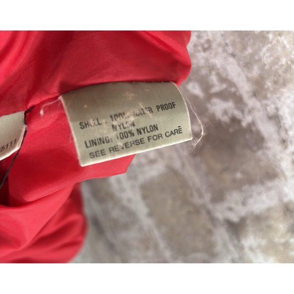 Nebraska Jacket Men's Large Hooded Waterproof Sports 90's Nylon - Picture 8 of 10